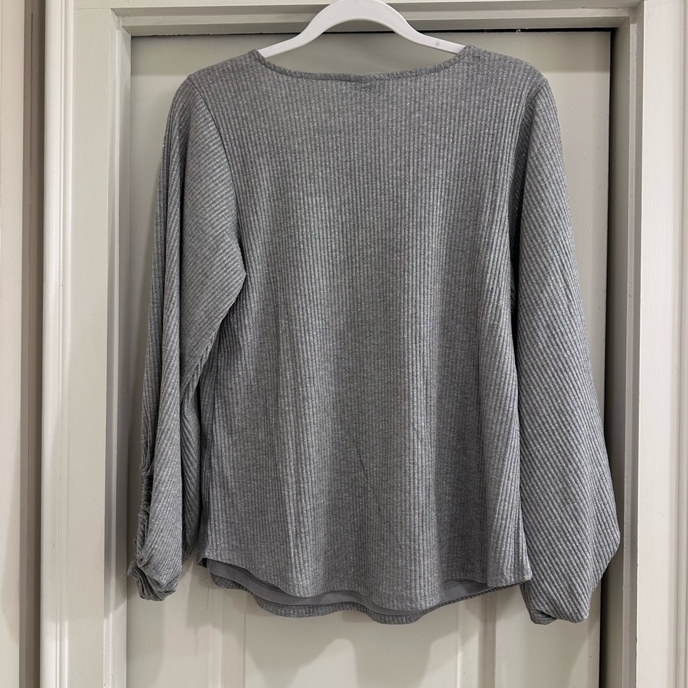 Daytrip Lurex Ribbed Top - Picture 4 of 7